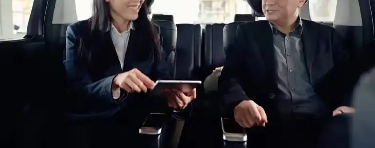 Déplacements business entre aéroports, hôtels et centres d’affaires